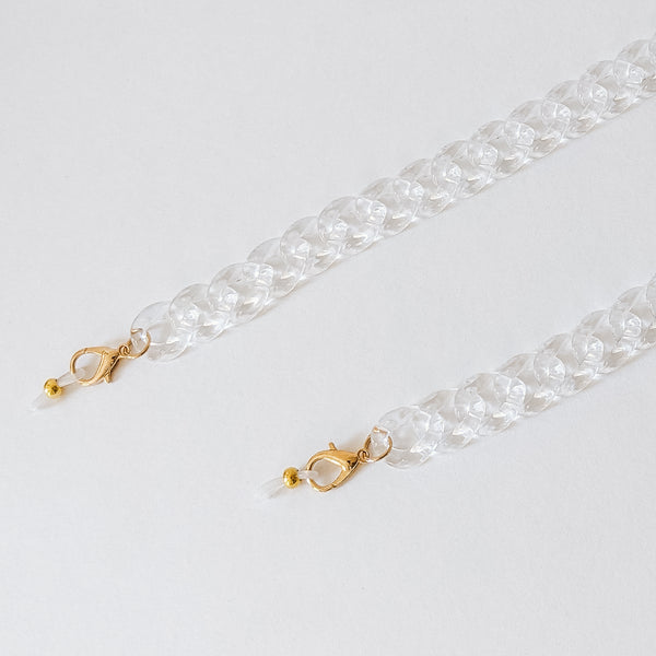 The Chunky Crystal Convertible Eyewear/Mask Chain
