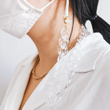 The Chunky Crystal Convertible Eyewear/Mask Chain