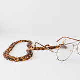 The Chunky Tortoise Convertible Eyewear/Mask Chain