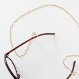 The Paperclip Antique Gold Convertible Eyewear/Mask Chain